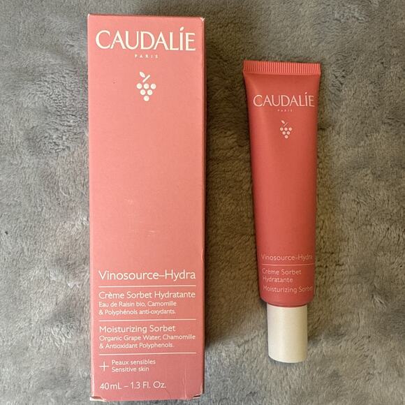 Caudalie Other - NIB Caudalie Vinosource-Hydra Moisturizing Creme Sorbet - 1.3oz FULL Sealed